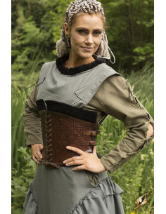 Corsetto medievale in pelle, Margot 2