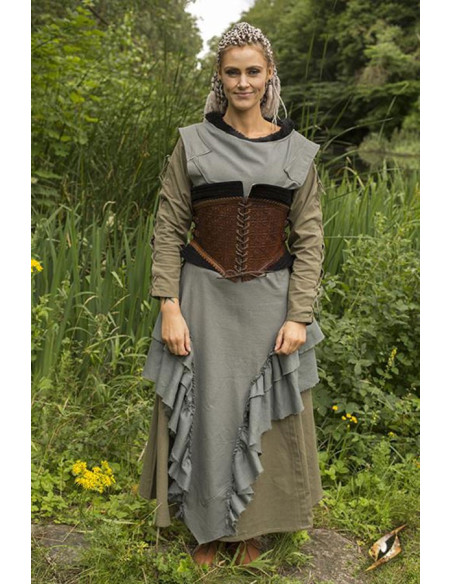 Corsetto medievale in pelle, Margot