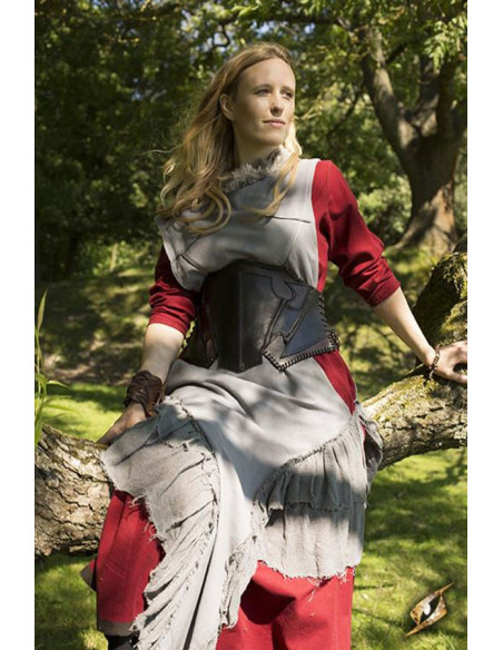 Corsetto medievale in pelle, Elfo...