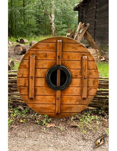 Scudo vichingo Iarla Huginn e Muninn