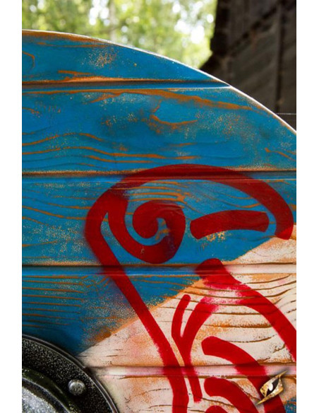 Scudo vichingo Iarla Huginn e Muninn