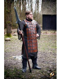 Lungo brigantino medievale in pelle 2