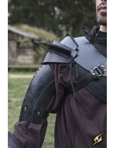 Protezione spalla in pelle