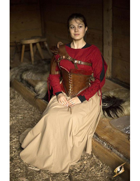 Protezione spalla in pelle