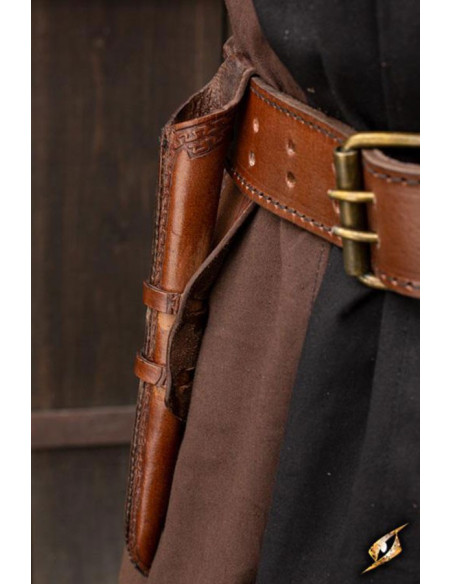 Fodero con baldric per bacchette magiche Fodero con baldric per bacchette magiche