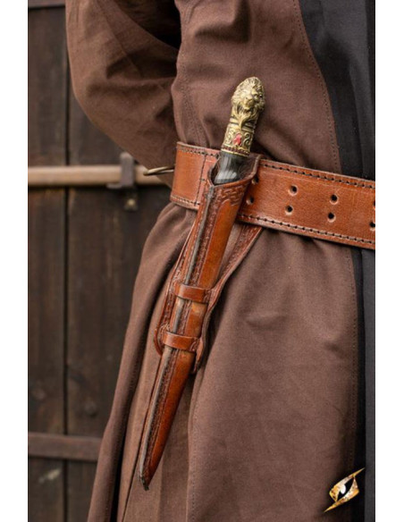 Fodero con baldric per bacchette magiche Fodero con baldric per bacchette magiche