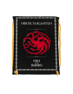 Zaino con coulisse Game of Thrones Targaryen (34x42 cm.) 2