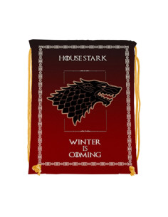 Zaino in corda House Stark da Game of Thrones (34x42 cm.) 2