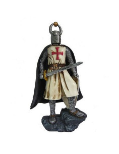 Cavaliere Templare in miniatura con spada