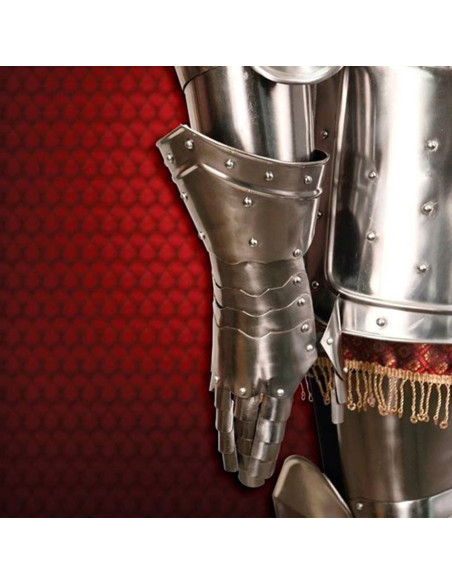 Armatura completa Augusta, con supporto