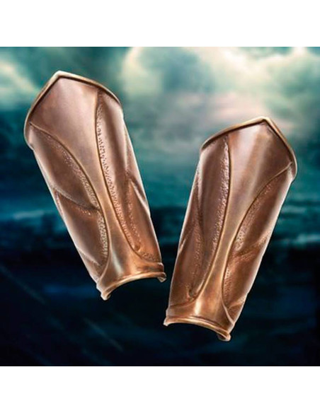 Bracciali spartani, finitura bronzo