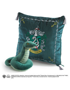 Cuscino casa Serpeverde e peluche, Harry Potter