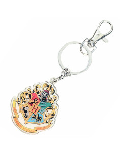 Portachiavi in metallo con scudo di Harry Potter Hogwarts