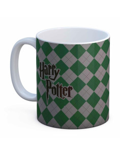 Tazza in ceramica bianca Harry Potter Serpeverde 2