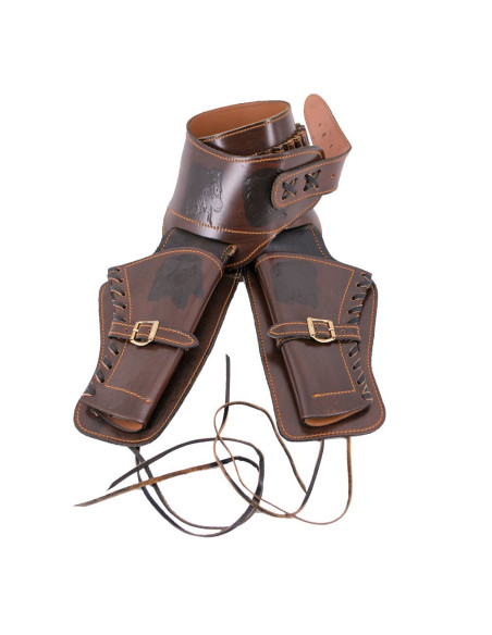 Bella casa la pelle per 2 revolver