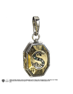 Ciondolo medaglione Serpeverde, Lumos, Harry Potter