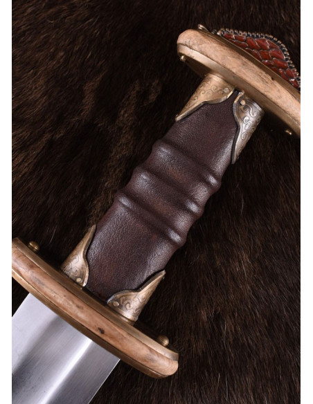 Spada vichinga Sutton Hoo, s. VII