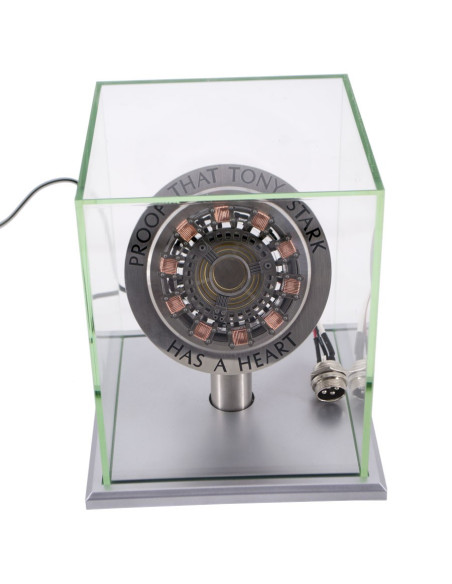 Cuore di Tony Stark in acciaio inox,...