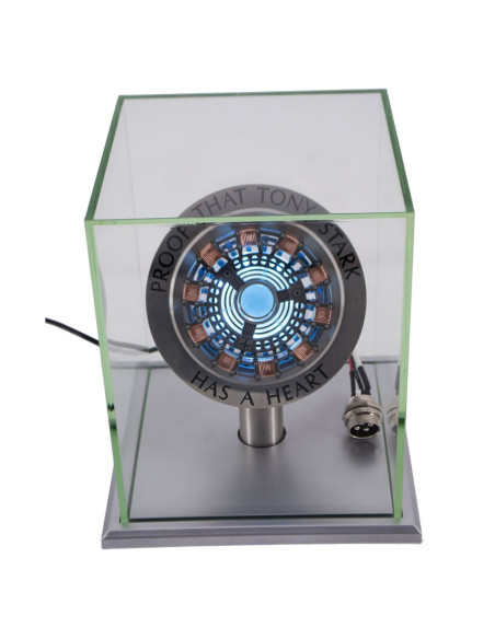 Cuore di Tony Stark in acciaio inox,...