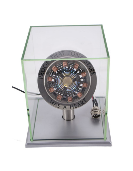 Cuore di Tony Stark in acciaio inox,...