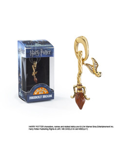 Ciondolo scopa Firebolt, Lumos, Harry Potter