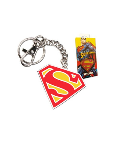 Portachiavi scudo di Superman in colore