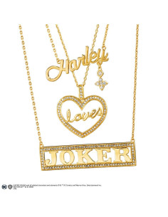 Set di 3 ciondoli Harley, Loves, film Joker Suicide Squad