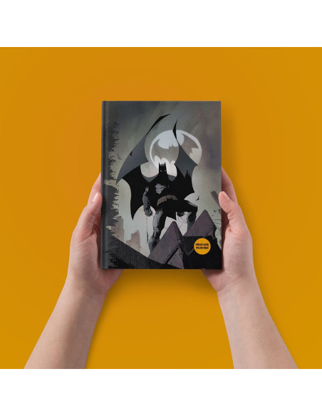 Taccuino con batsegnale luminoso di...