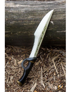 Pugnale medievale in osso, lattice 2