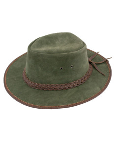 Verde cappello da cowboy del selvaggio west