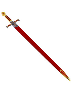 Spada dei templari cadetto, pugno di velluto 2