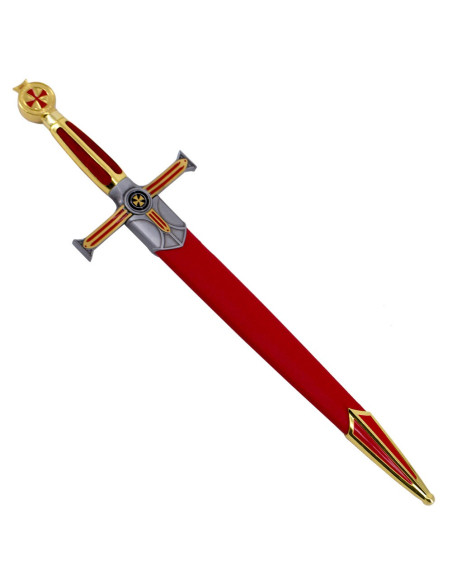 Pugnale dei cavalieri Templari d'oro,...