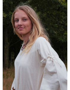 Abito medievale donna maniche a tromba Burglinde 2