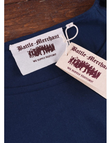 Abito medievale donna Burglinde blu...