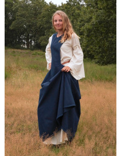 Pellote Medieval Andra, blu scuro 2