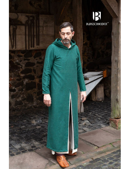 Tunica con cappuccio Renaud, verde