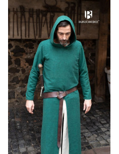 Tunica con cappuccio Renaud, verde 2