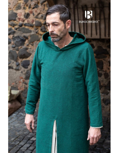Tunica con cappuccio Renaud, verde