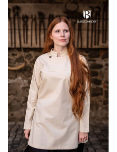 Tunica medievale per donna Lennja, naturale