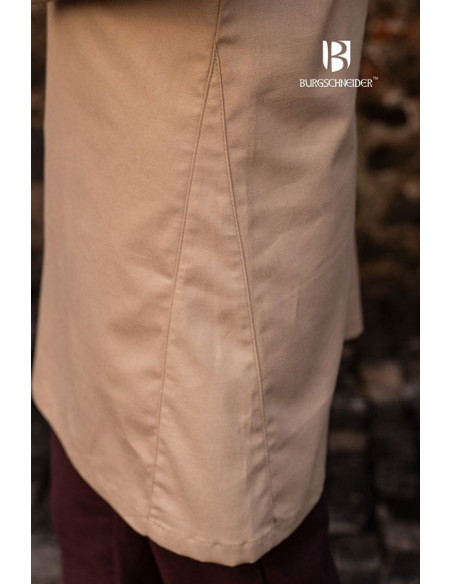 Tunica medievale da uomo Einarr, canapa