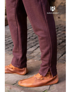 Pantaloni medievali Gunnar, marroni 2