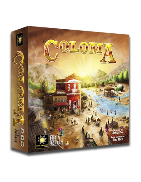 Gioco da tavolo Coloma, la Corsa...
