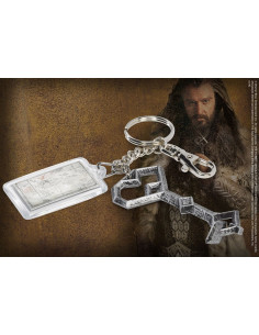 Portachiavi con la chiave di Thorin Oak Shield, Hobbit