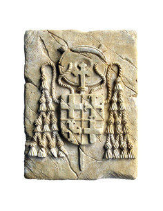 Timbro Storico Sigillo Cardinale, 20 x 15 cm.