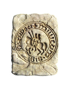 Sigillo dell'impronta storica dei Cavalieri Templari, 20...