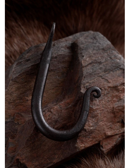 Gancio da parete in ferro battuto