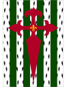 Banner Medievale Croce di Santiago