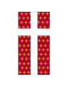 Banner Medievale Croce sul Fiore del Lys