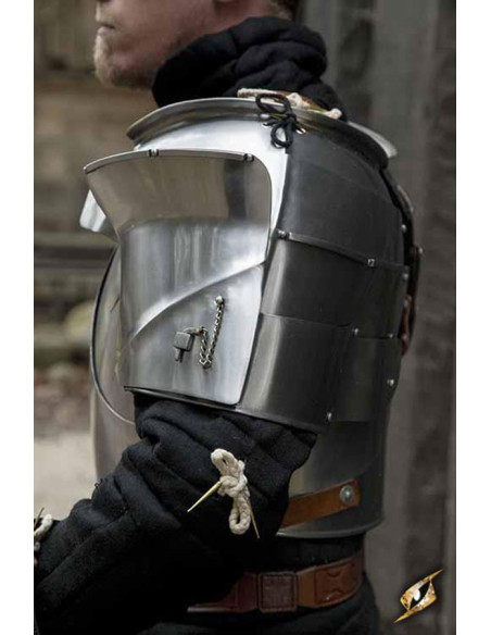 Spalline medievali milanesi, acciaio...