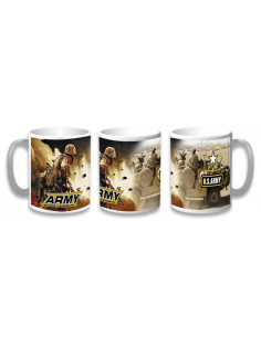 Tazza in ceramica Cavalieri neri dell'esercito americano